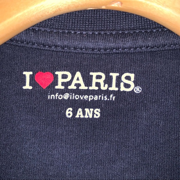 I love Paris graphic tee unisex - Picture 3 of 3